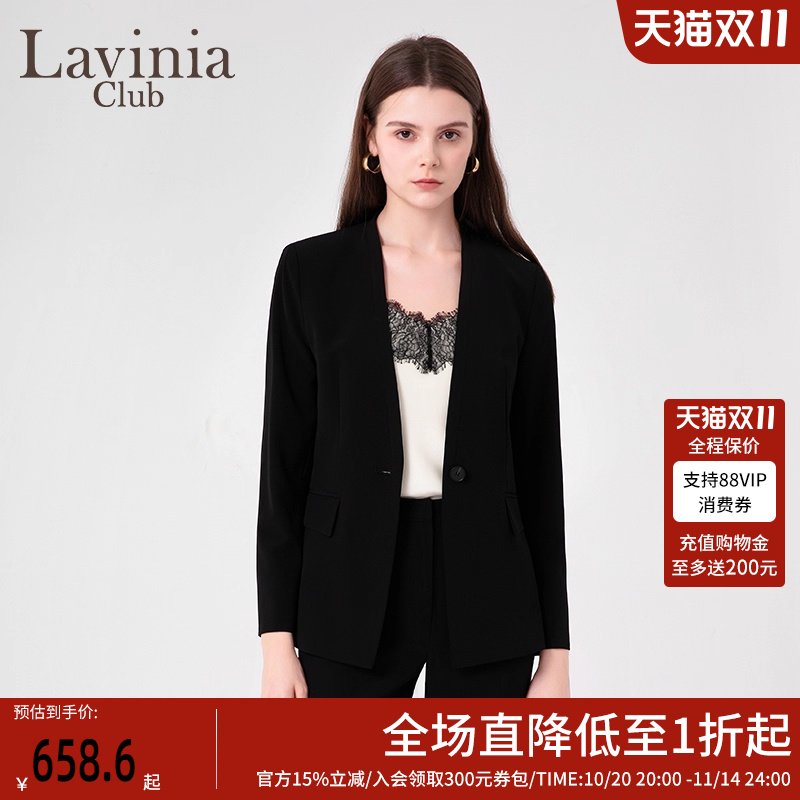 LaviniaClub通勤气质西装外套