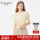 拉维妮娅高级感气质圆领上衣女春秋款 通勤百搭针织衫 V41Z127S