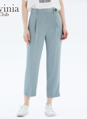 Lavinia Club拉维妮娅春夏新品女士休闲阔腿宽松裤子薄款P13K10