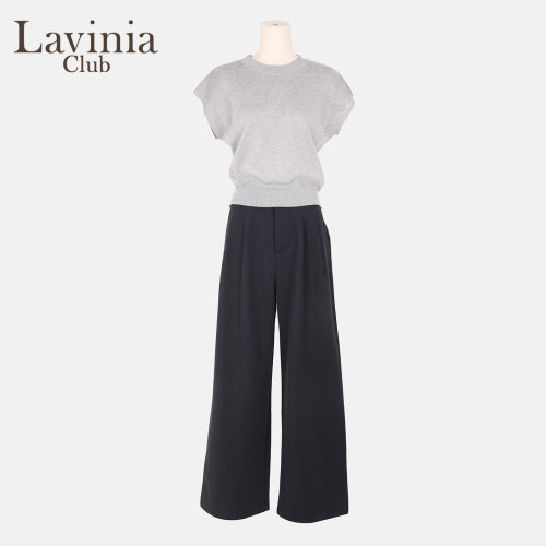 Lavinia女春夏高腰阔腿西装裤