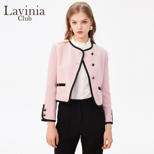 LaviniaClub气质短外套