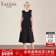 气质连衣裙女2025年早春新款 Lavinia 雅致U领线条设计无袖 E51L107