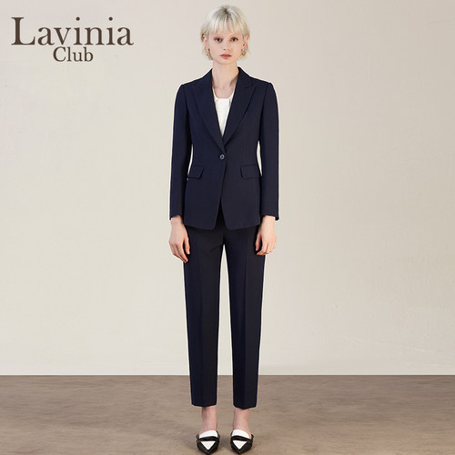Lavinia通勤微喇西裤春秋新款