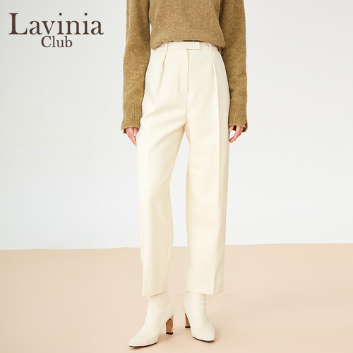 Lavinia春秋优雅通勤女休闲裤