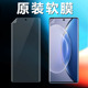 vivox90原装 出厂普通塑料全屏x90s保护自带原机贴膜 原厂超声波指纹解锁新款 高清软膜x90pro十 手机膜曲面屏