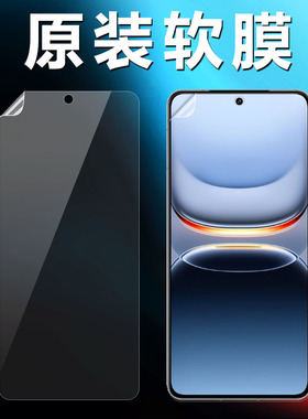 iqoo13原装装高清软膜pet塑料手机膜V2408A原厂防摔新款的自带普通前膜出厂贴膜非水凝膜贴膜屏幕防刮保护膜