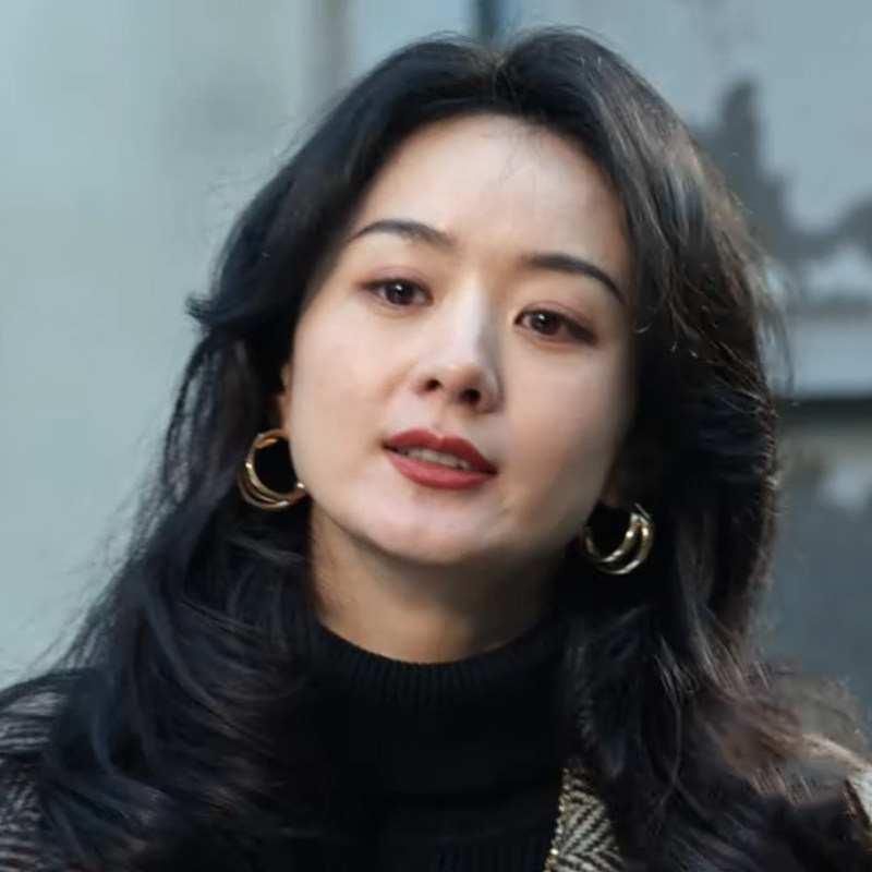 925银针三圈耳环圈圈白金金属感