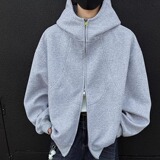 5k件+400g华棉2026春款结构线连帽卫衣外套高街WY605特P38，女装短外套，电商A030