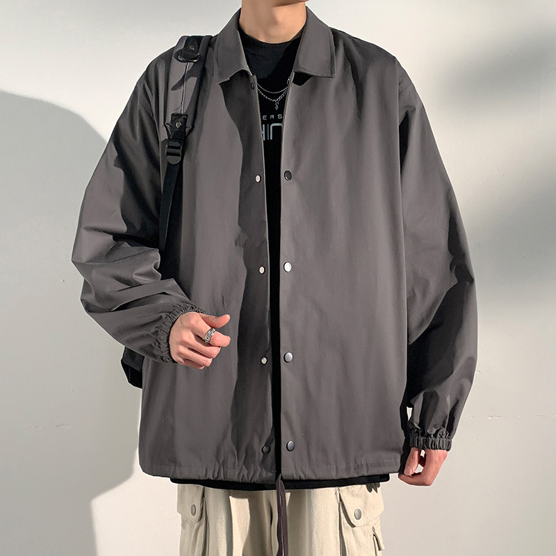 1k+2026春潮流美式1977休闲夹克外套光影墙JK111特P35，男装夹克，电商A030