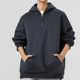 5k件+350g华棉2026春款半拉链连帽套头卫衣无影墙WY608特P35，男装卫衣，电商A030