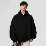 5000件+330g华棉2026春款小三角连帽套头卫衣无影墙WY618P35，男装卫衣，电商A030