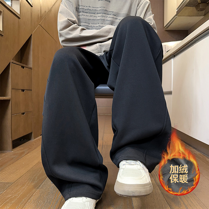 2000件+300加绒款潮流休闲运动抽绳男裤室内模特K195-JRP35,男装卫衣,电商A030