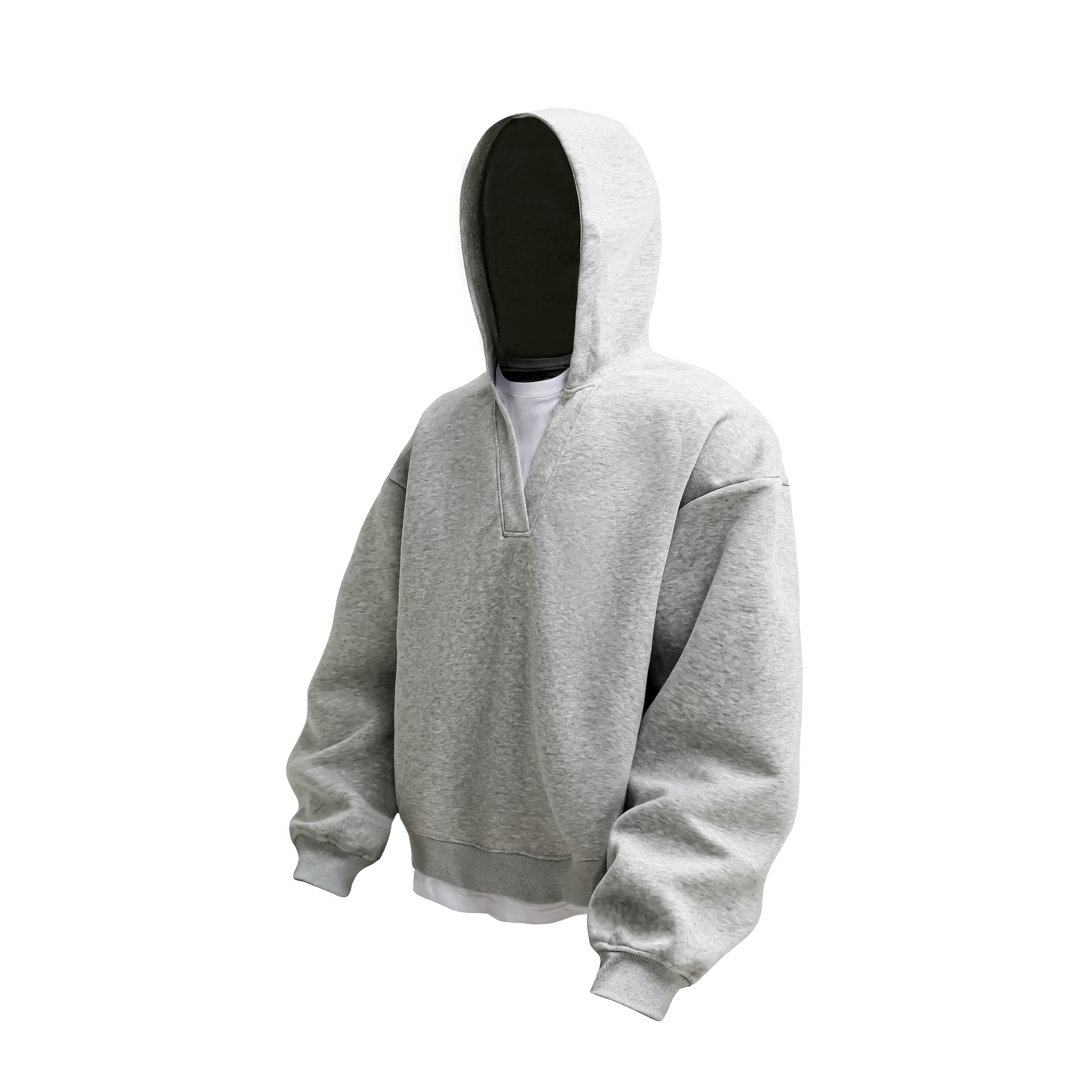 【2000件+350g】2025新款秋冬美式高街假两件连帽卫衣WY610P38,男装卫衣,电商A030