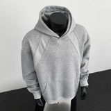 6w件+330g秋新款男潮牌套头连帽卫衣黑色假模WY617P32，男装卫衣，电商A030