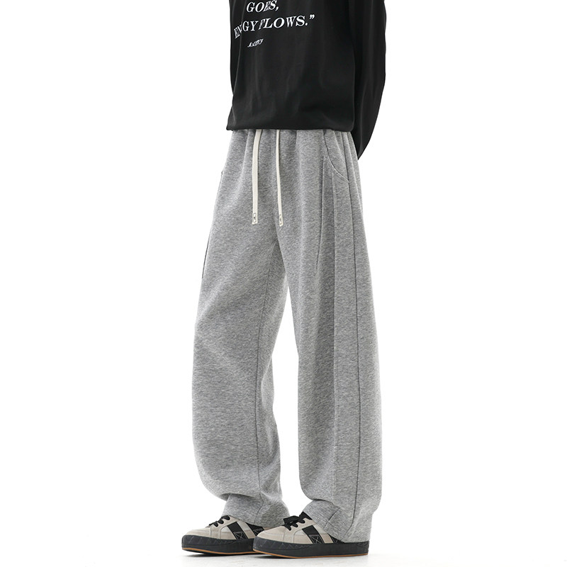 5k件+300g华棉2026春款美式设计感卫裤无影墙k192特P28，男装休闲裤，电商A030