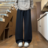 2000件+300g2026春款潮流休闲运动抽绳男裤室内模特K195P28，男装休闲裤，电商A030