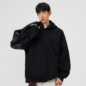 5000件+330g华棉 2026春款小三角连帽套头卫衣 无影墙 WY618 P35，男装卫衣，电商A030