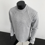 2W件+280g曼巴棉2026春款解构拼接长袖T恤假模特T2598特P15，男装T恤，电商A030