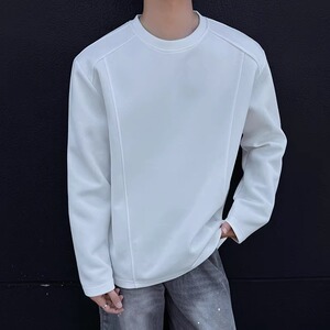 3w件+280g 2026春款重磅华棉解构打底长袖T恤 高街 T2596 特P15图片