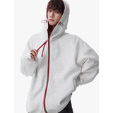 (网图)现货10w+2026春款330g华棉美式撞色连帽卫衣特P36，男装卫衣，电商A030