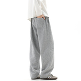 3k件+300g华棉2026春款复古重磅弯刀休闲卫裤无影墙K193特P28，男装休闲裤，电商A030