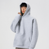 5W件+420g华棉加厚2026春款纯色连帽套头卫衣无影墙WY801特P35，男装卫衣，电商A030