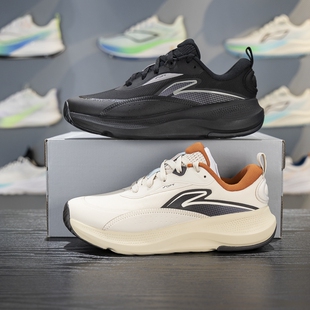 李宁男士休闲鞋2025秋季新品舒适透气缓震低帮潮流运动鞋AGLV177
