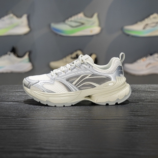 李宁休闲鞋女子2025冬季新款羿星PLUS时尚潮流经典运动鞋AGCV248