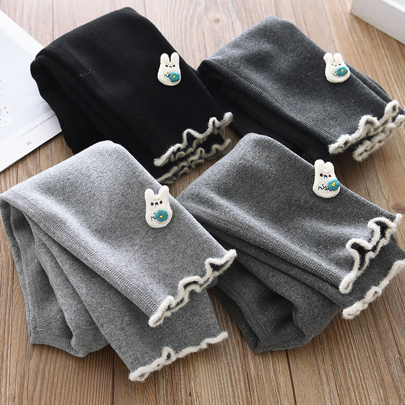 无骨缝一体绒女童打底裤儿童加绒加厚保暖长裤子女孩冬磨毛打底裤,童装/婴儿装/亲子装,裤子,淘宝优惠券,粉丝福利购,淘宝优惠卷