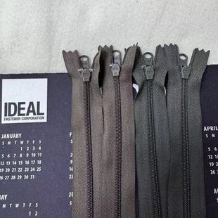 IDEAL理想拉链NSFUWIC36-B3#尼龙反装闭尾拉链原厂正品裤门襟口袋