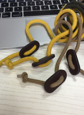 ins欧美sup卫衣抽带系绳棉风衣派克腰抽绳收拢帽真牛皮猪鼻皮扣环