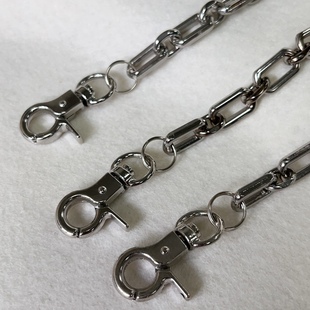 潮背包手袋链条优质锌合金链条质感十足朋克机车装饰挂链钥匙链