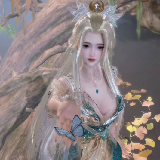 剑三剑网3无界 玉露仙音山神盒子山神衣服黑白发外观