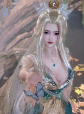 剑三剑网3无界 玉露仙音山神盒子山神衣服黑白发外观