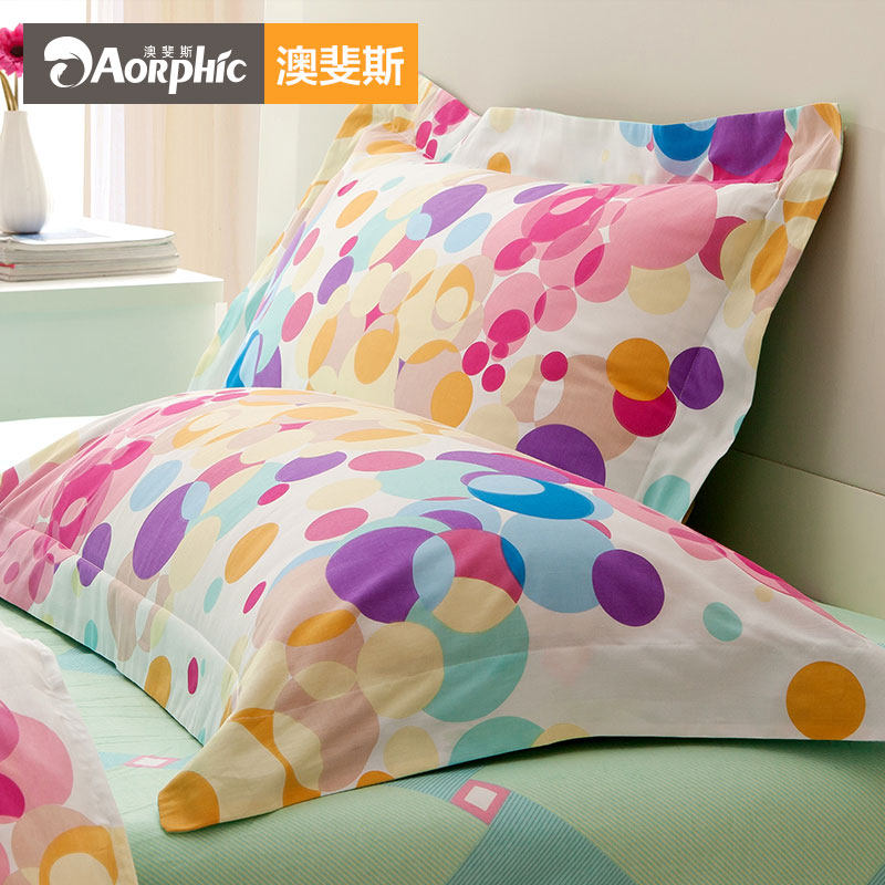 一对装39全棉枕套纯棉单人枕用单个一只装情侣夏天大号枕头套夏季,床上用品,枕套,淘宝优惠券,粉丝福利购,淘宝优惠卷