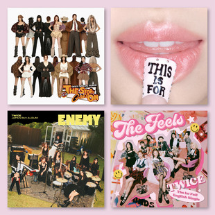 TWICE THIS IS FOR专辑封面海报kpop房间装饰画墙贴照片贴墙挂画