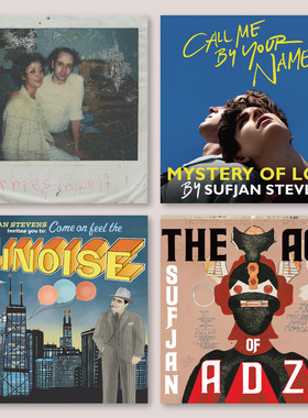 Sufjan Stevens舒肤佳专辑封面海报装饰画墙贴无框画挂画贴墙照片