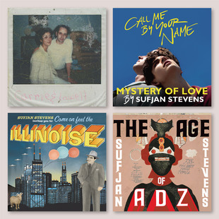 Sufjan Stevens舒肤佳专辑封面海报装饰画墙贴无框画挂画贴墙照片