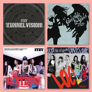 ITZY女团专辑封面海报kpop黄礼志崔智秀申留真装饰画贴墙画报墙贴