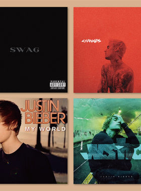 JustinBieber专辑封面海报5送1