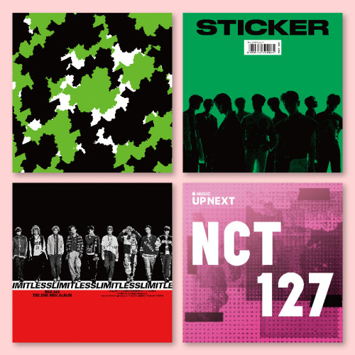 NCT127专辑封面海报全店满5送1