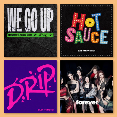 BABYMONSTER音乐专辑海报满5送1