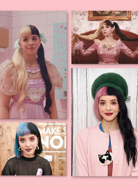 Melanie Martinez海报牙缝妹墙贴梅兰妮马丁内兹欧美歌手装饰画