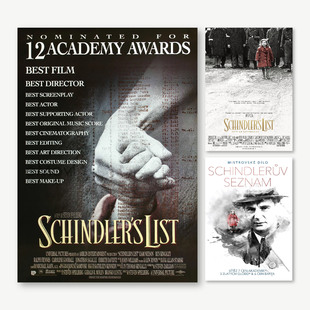 辛德勒的名单电影海报墙贴卧室房间装饰画挂画Schindler's List