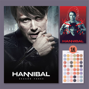 汉尼拔美剧海报拔叔剧照宿舍卧室房间床头装饰画墙贴无框画贴墙