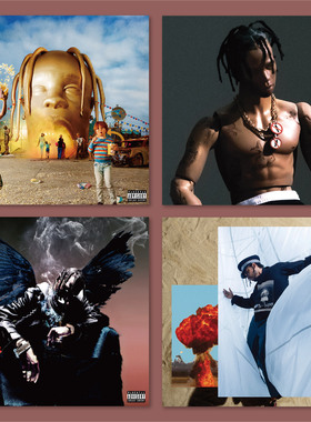 TravisScott专辑封面海报满5送1