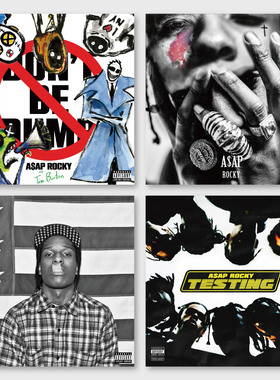 A$AP ROCKY专辑封面海报说唱rap墙贴西海岸装饰画hippop嘻哈风