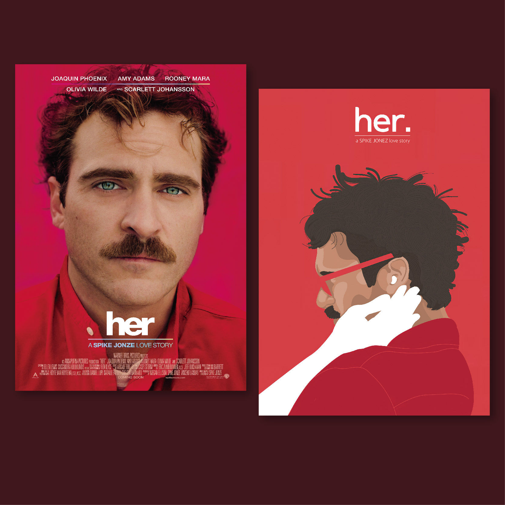 她Her电影海报剧照Kitten斯嘉丽装饰画相框画芯墙贴无框贴墙装饰,家居饰品,现代装饰画,淘宝优惠券,粉丝福利购,淘宝优惠卷