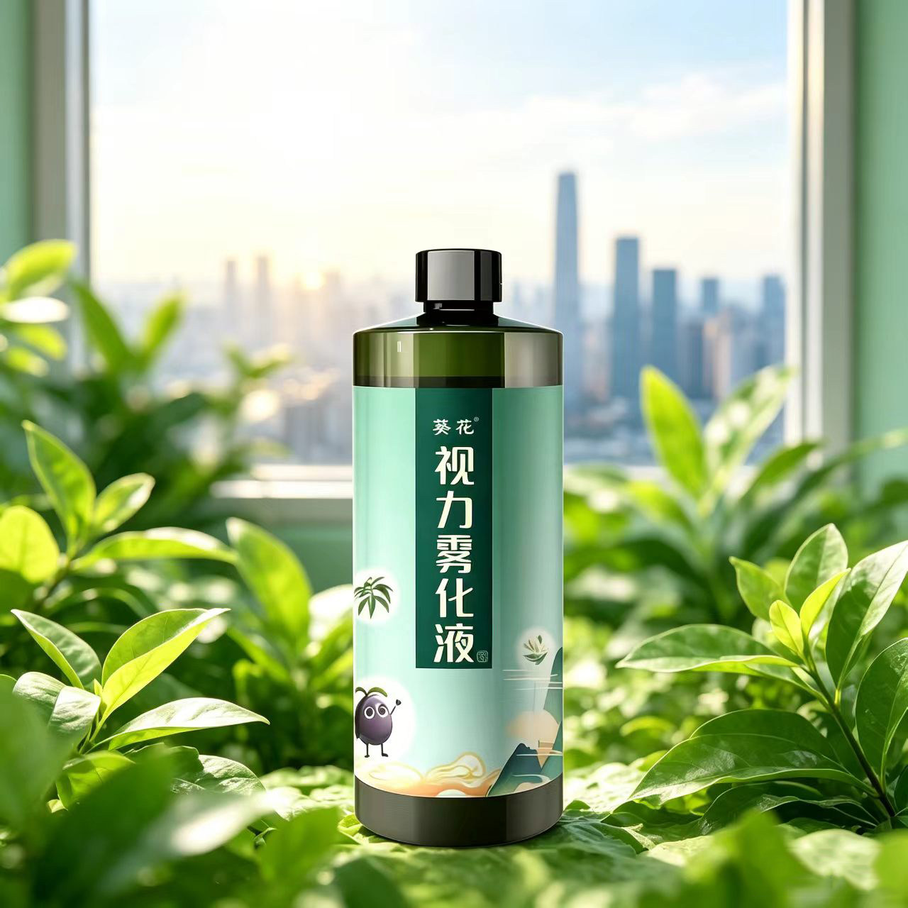 正品葵花眼部雾化液护眼熏蒸精华液眼部干涩发痒护眼神器眼部护理