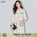 针织连衣裙小个子女 含绵羊毛复古小香风中长款 女装 LILY2024春新款